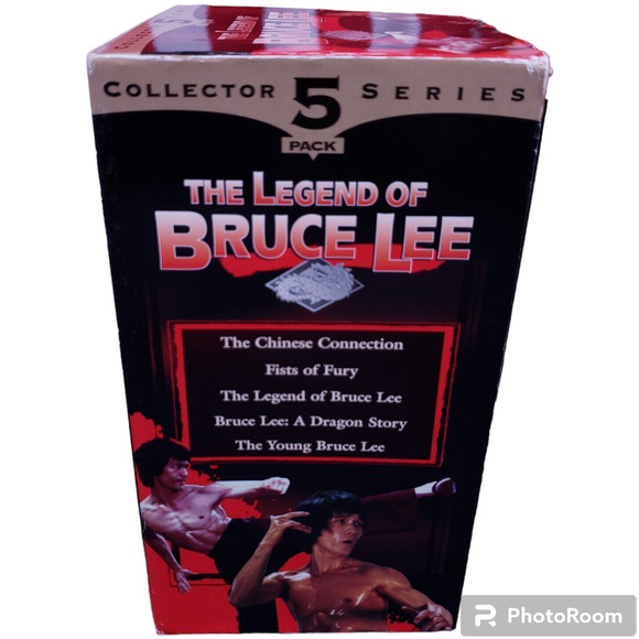 Legend of Bruce Lee Collector Series VHS Set 4/5 Sealed | Kung Fu Movie Lot - Picture 4 of 14